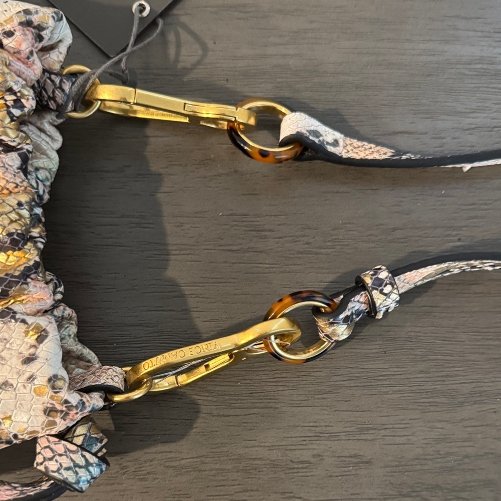 Vince Camuto Pastel Snake Print Crossbody Bag - Picture 6 of 8